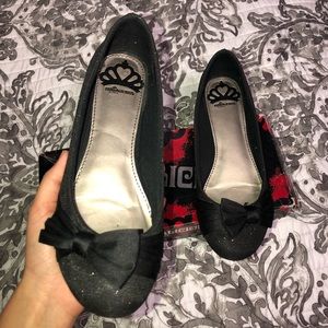 Fergalicious Black Flats